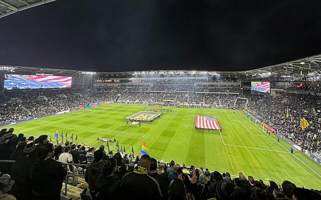 Los Angeles FC Football Game at BMO Stadium