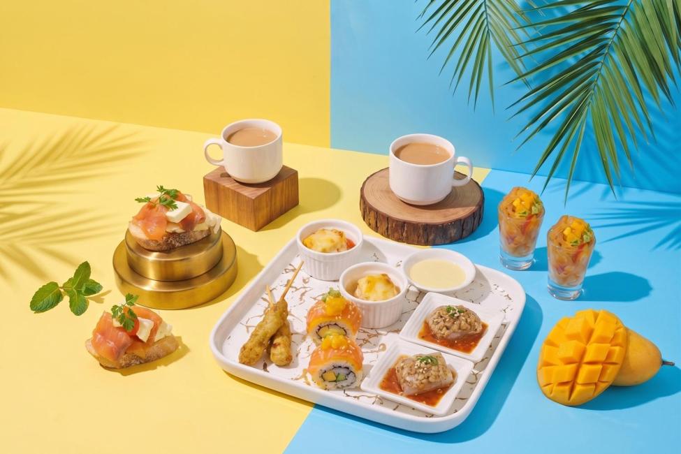 Harbour Plaza 8 Degrees Mango Afternoon Tea Set in Kowloon City