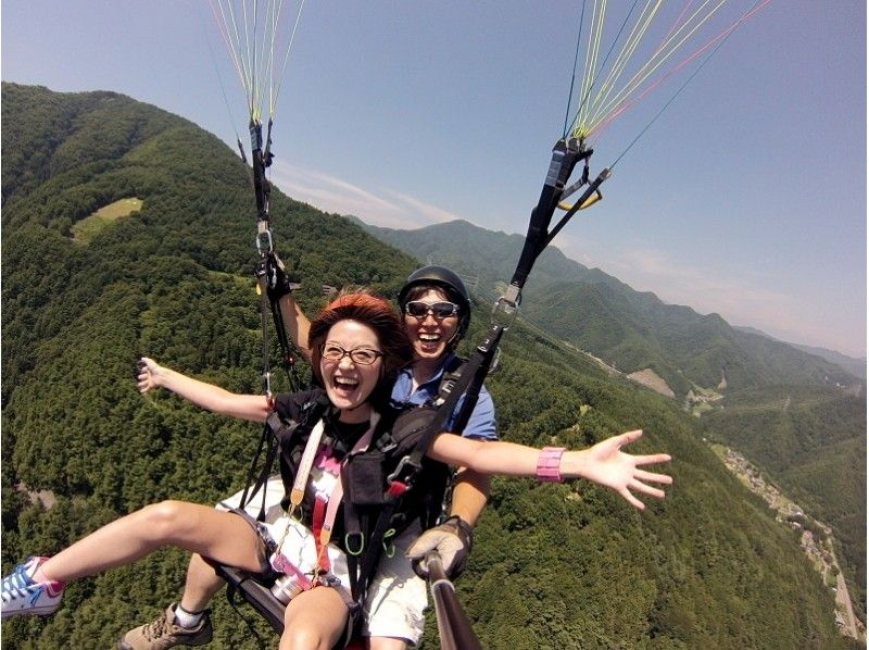 Nagano, Aoki Village] Experience paragliding! Two-seater 