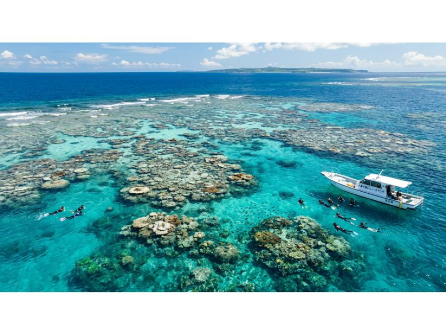 宮古島】ボートで楽ちん【絶景シュノーケリング】⭐ウミガメに出会える