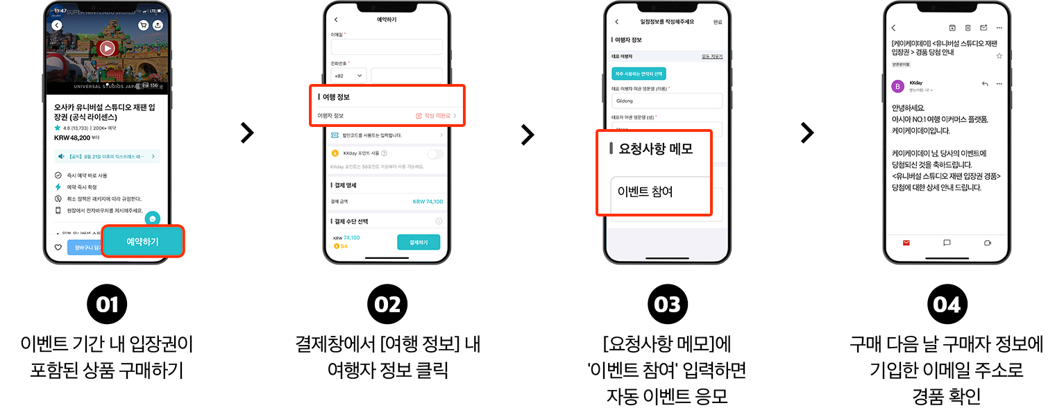 이벤트 참여 방법