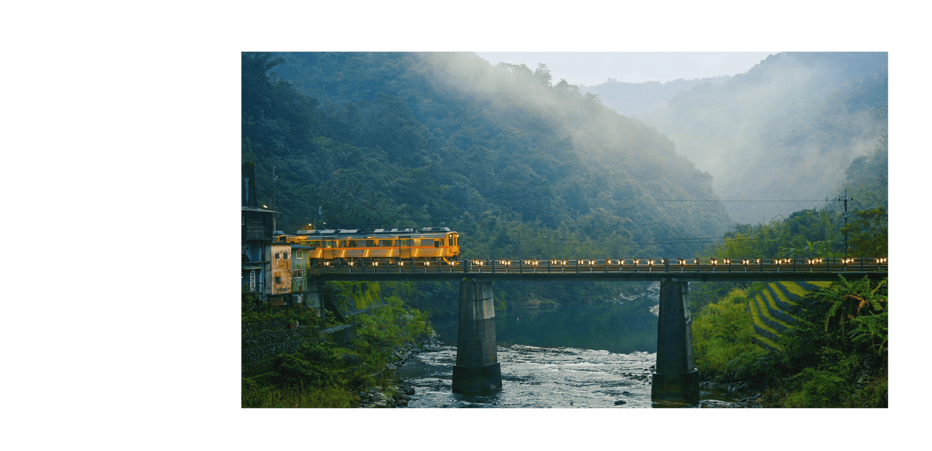 📍火車行經三貂嶺