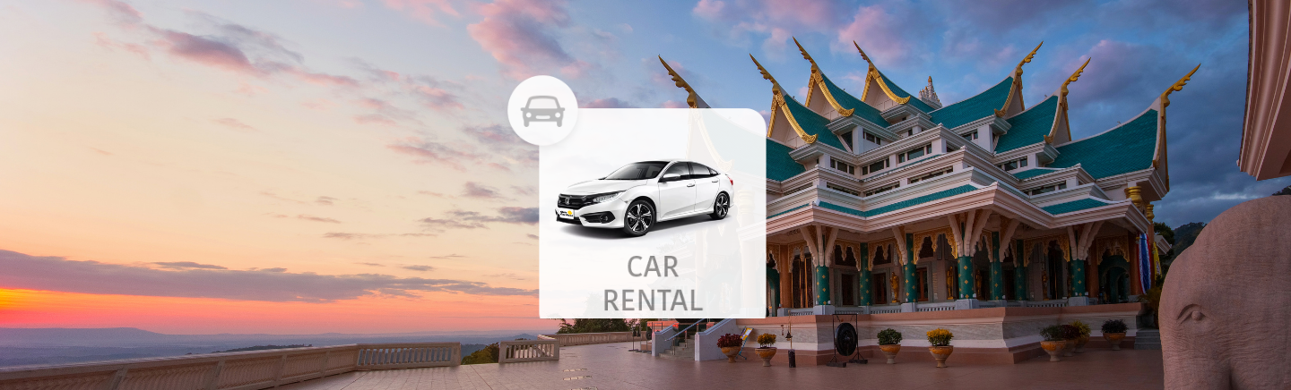 บริการเช่ารถยนต์ 5-7 ที่นั่ง: รับที่สนามบินอุดรธานี Chic Car Rent - KKday