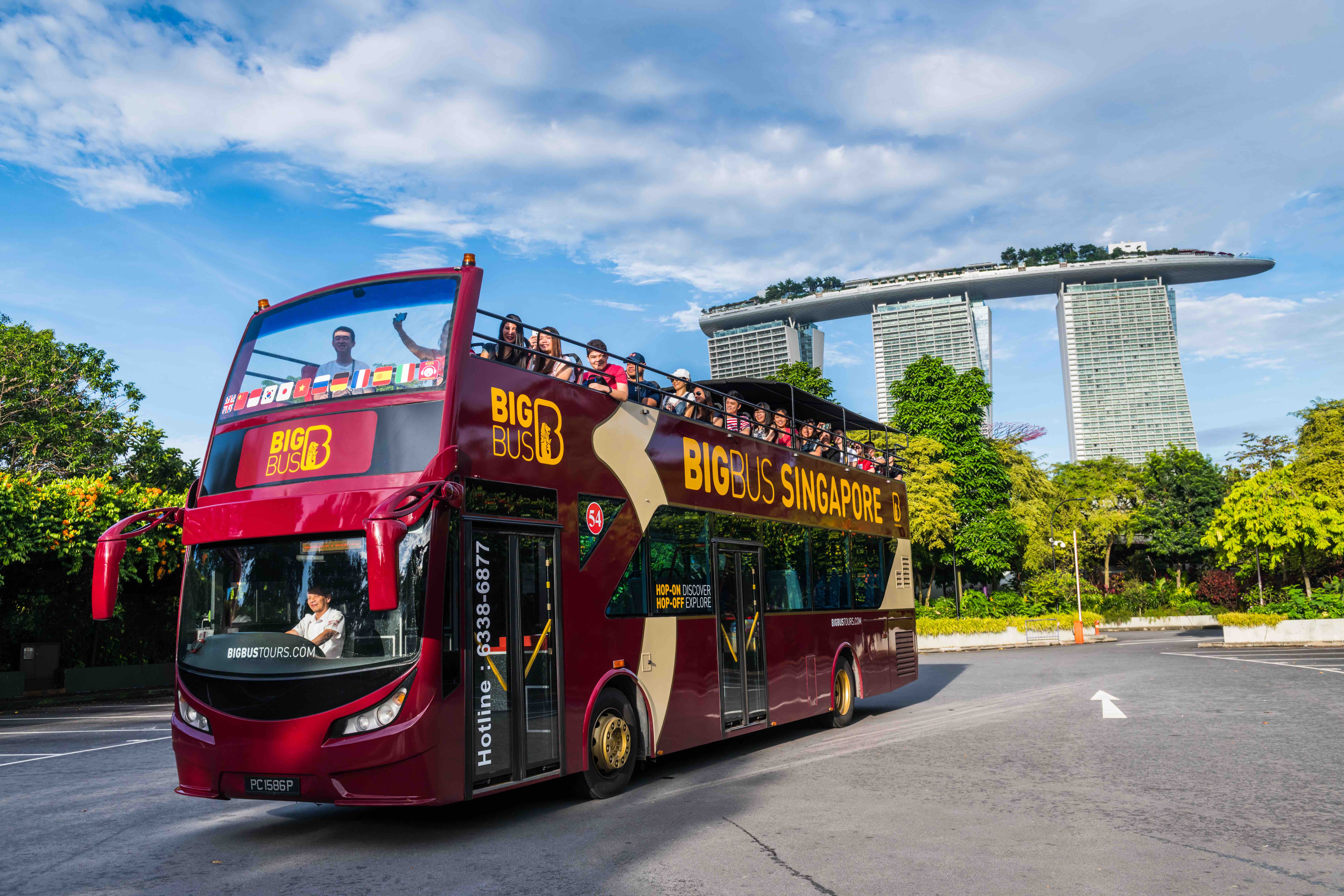 Big Bus Singapore Hop On, Hop Off Bus Tours (OpenTop) Singapore KKday