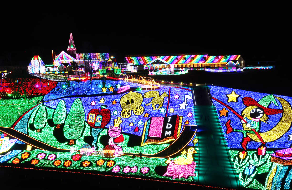 千葉 西船橋発 東京ドイツ村イルミネーション 濃溝の滝 房総いちご狩り 千葉県日帰りバスツアー 選べる食べ放題ランチ付き Kkday