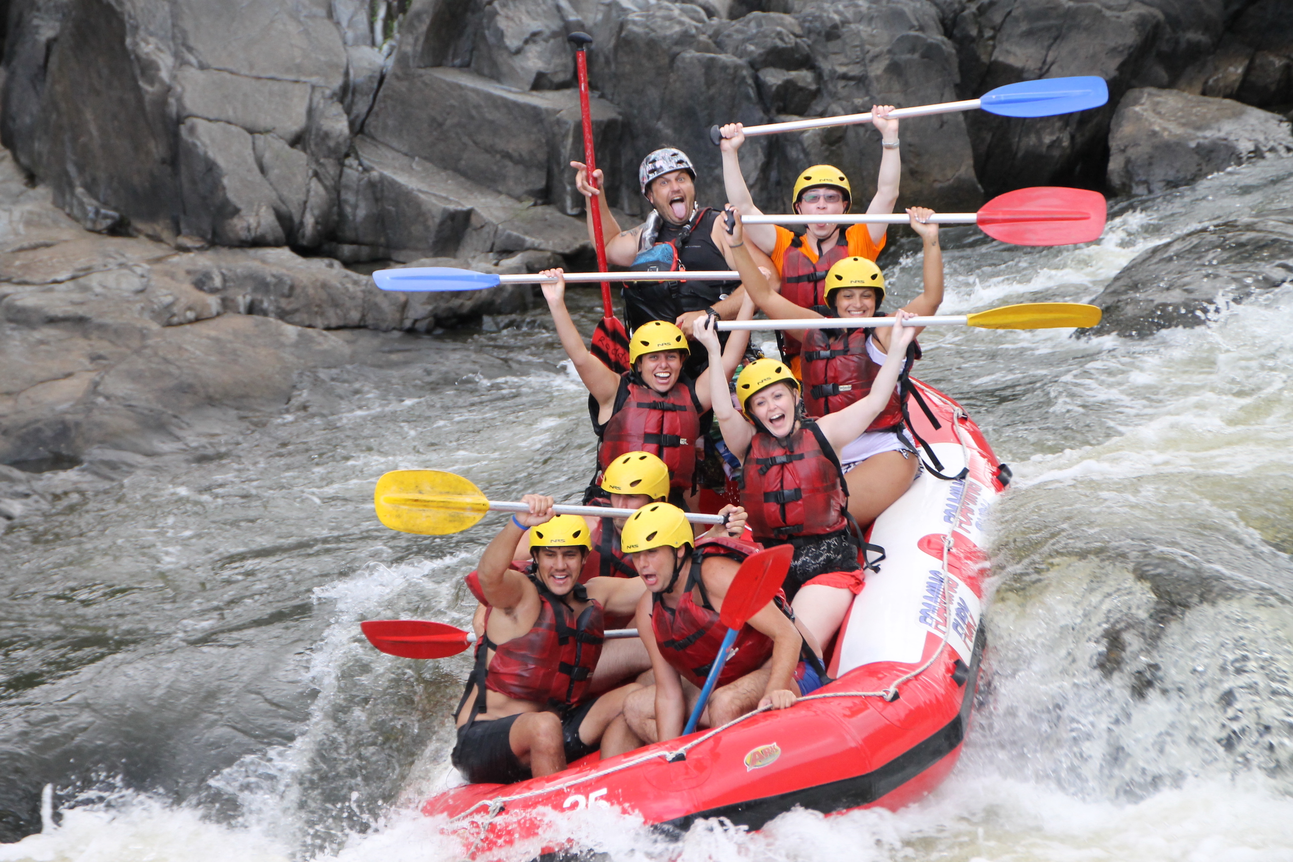 [Eco Tour] Barron River HalfDay White Water Rafting Queensland KKday