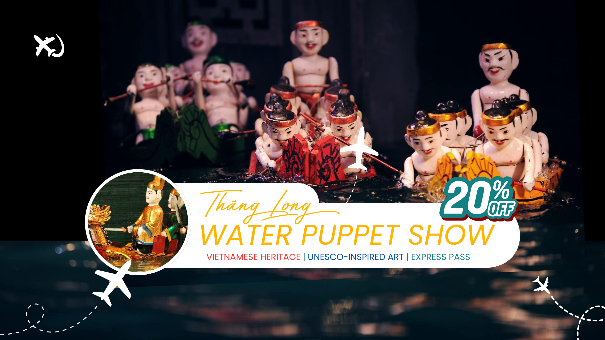 升龙水上木偶剧快速通票| 越南- KKday