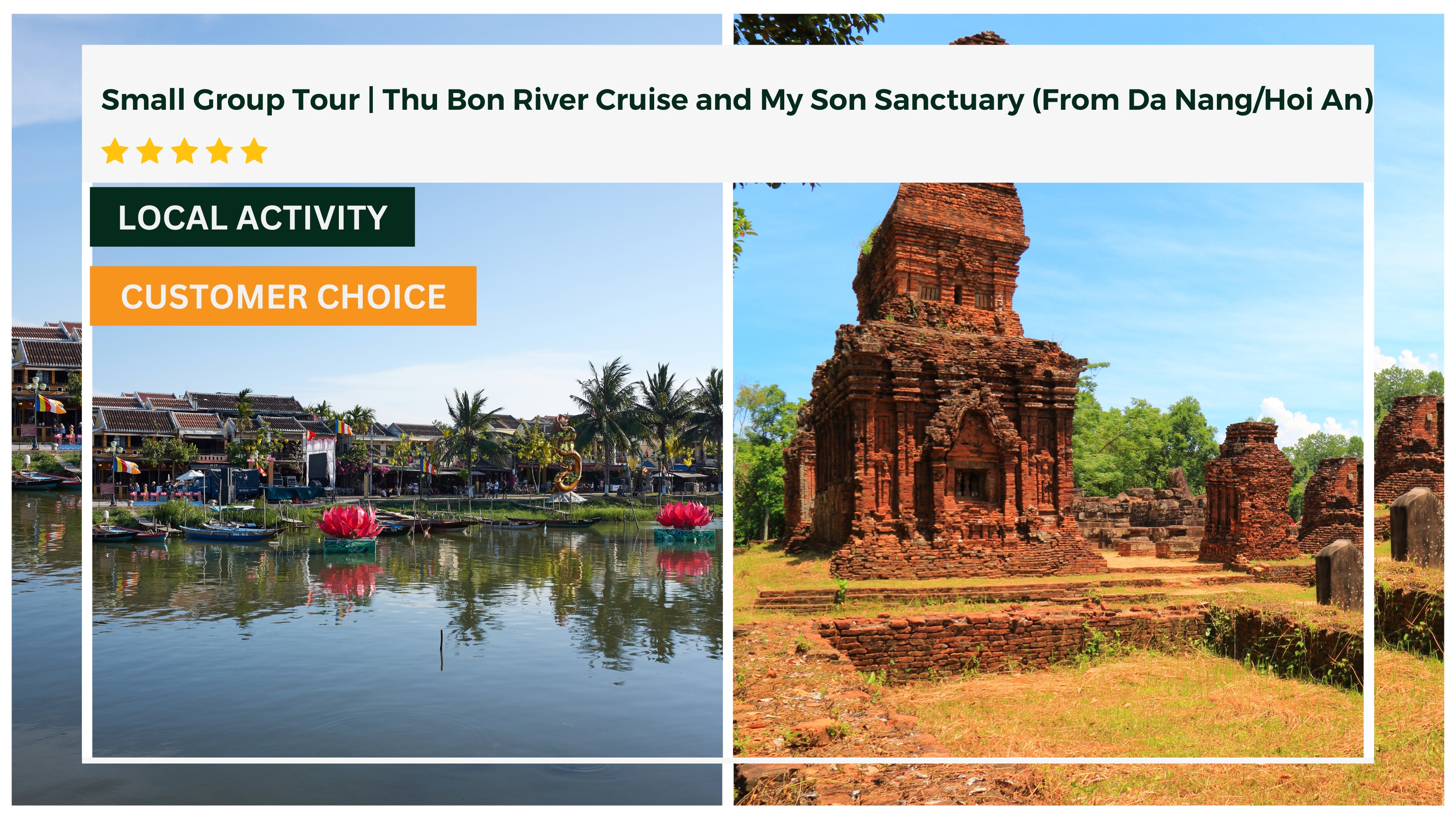 My Son Sanctuary & Thu Bon River Boat Tour | Da Nang/Hoi An - KKday