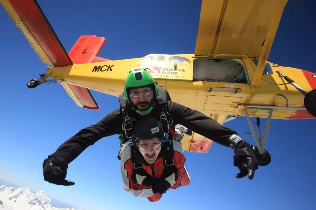 Skydive Franz Franz Josef & Fox Glaciers Skydiving Experience New