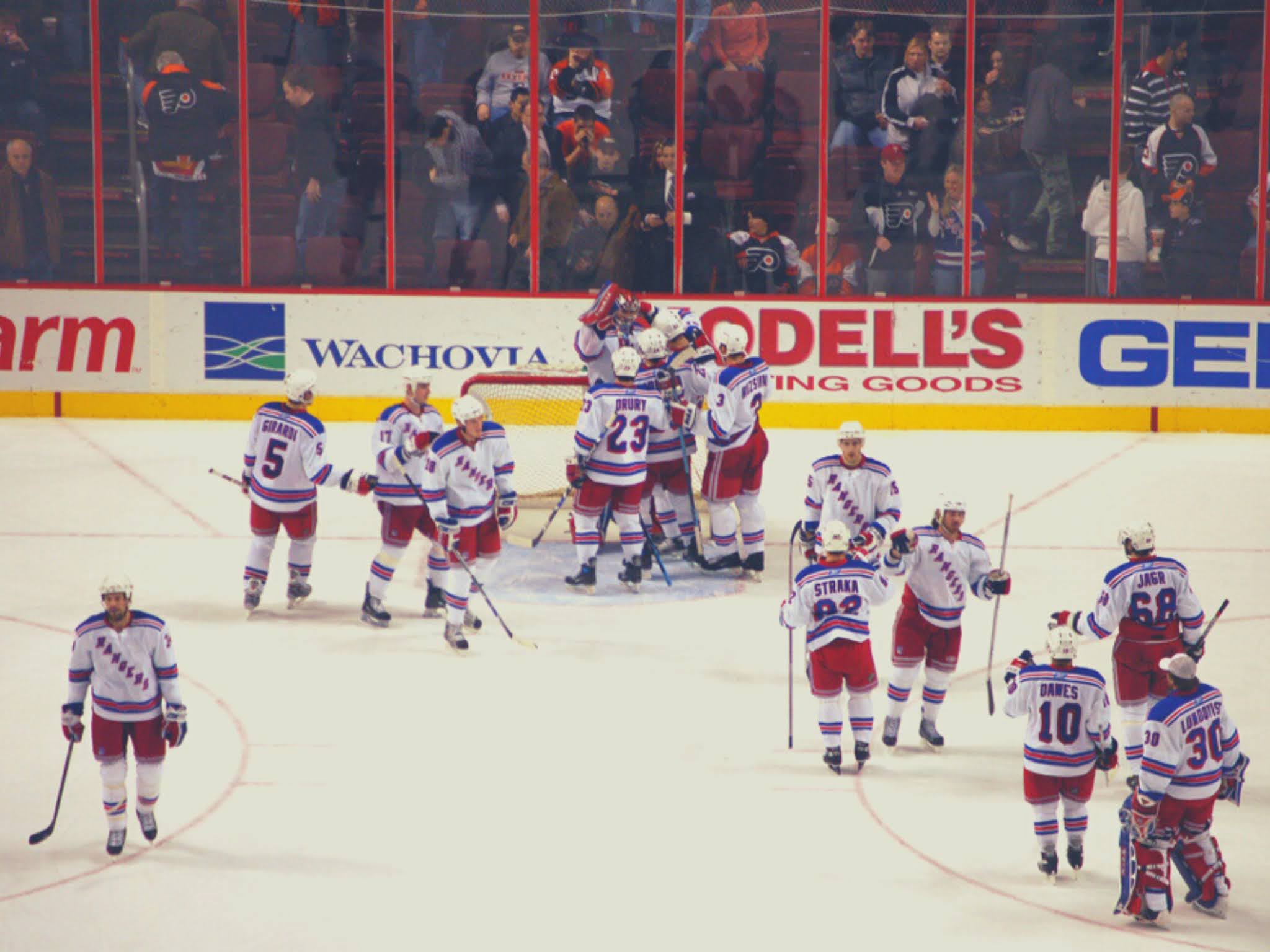 マディソン・スクエア・ガーデンでのニューヨーク・レンジャーズのNHL