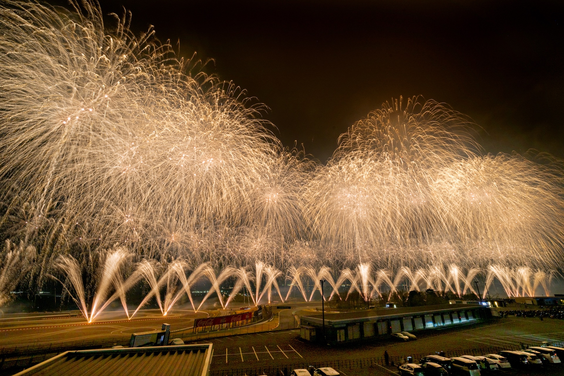 Mount Fuji Fireworks vs. Speedway Viewing Ticket (Shizuoka