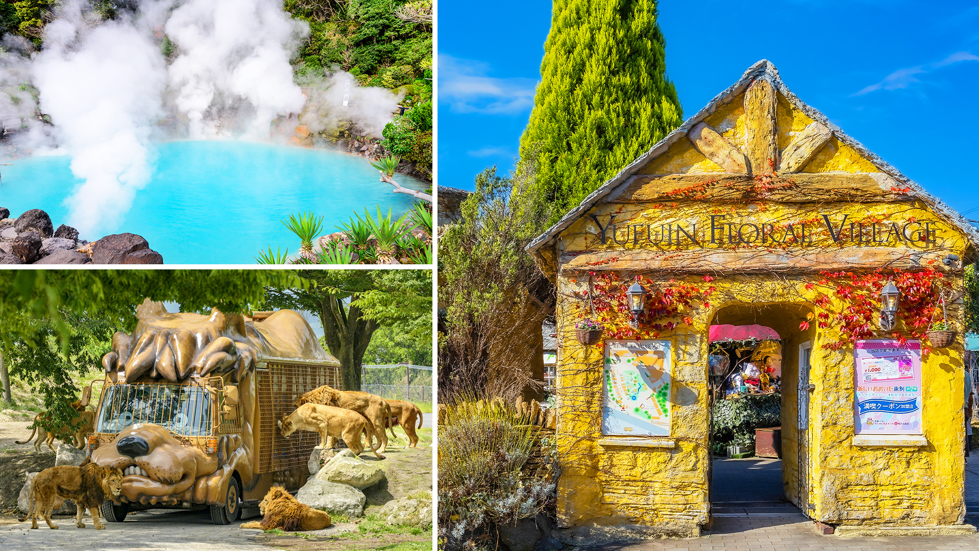 Group tour available for 1 person] Kyushu Oita Yufuin & Beppu