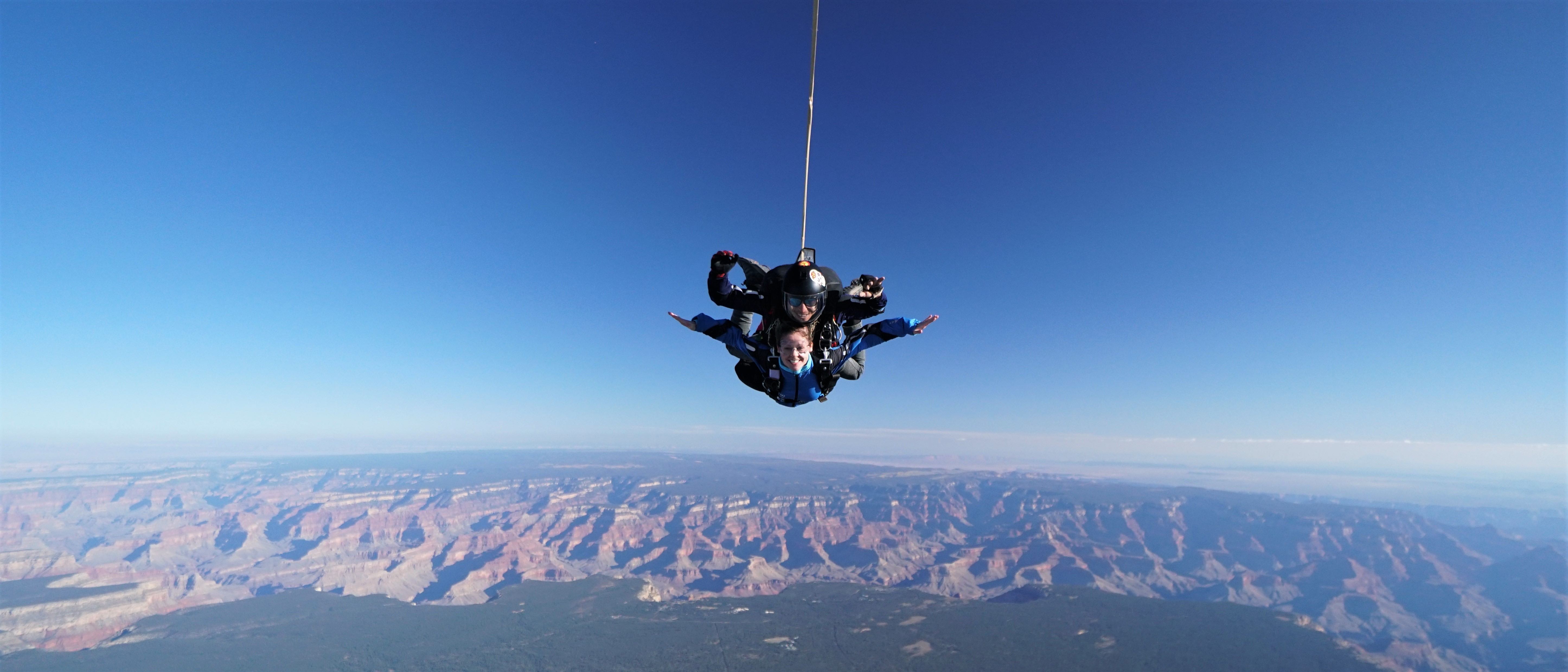 【【高空跳傘】 大峽谷唯一高空跳傘