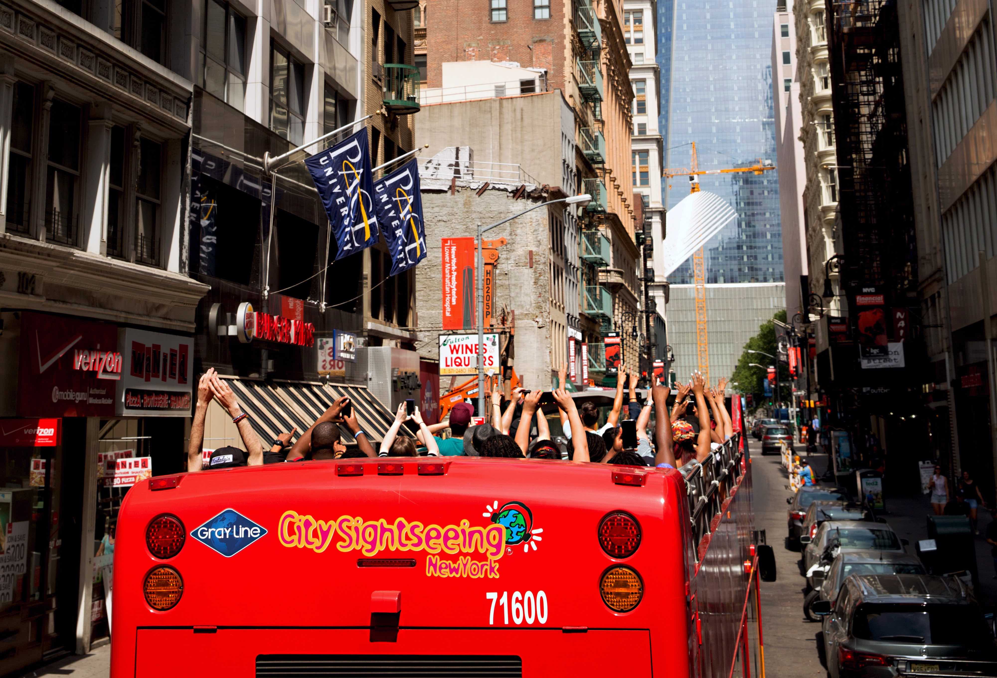 【【紐約曼哈頓一日遊】雙層觀光巴士遊曼哈頓