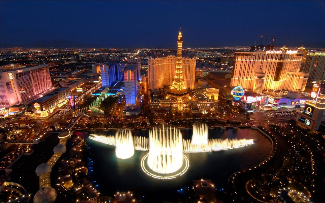 【【高空俯瞰Las Vegas豪華夜景】拉斯維加斯直升機飛行體驗