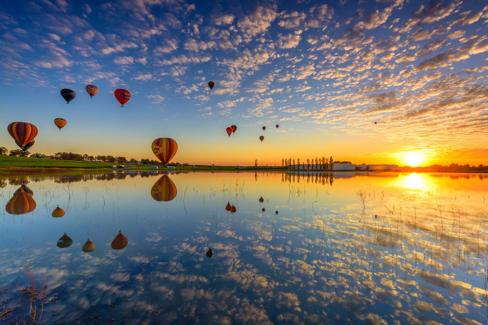 Hunter Valley Hot Air Balloon Experience Australia