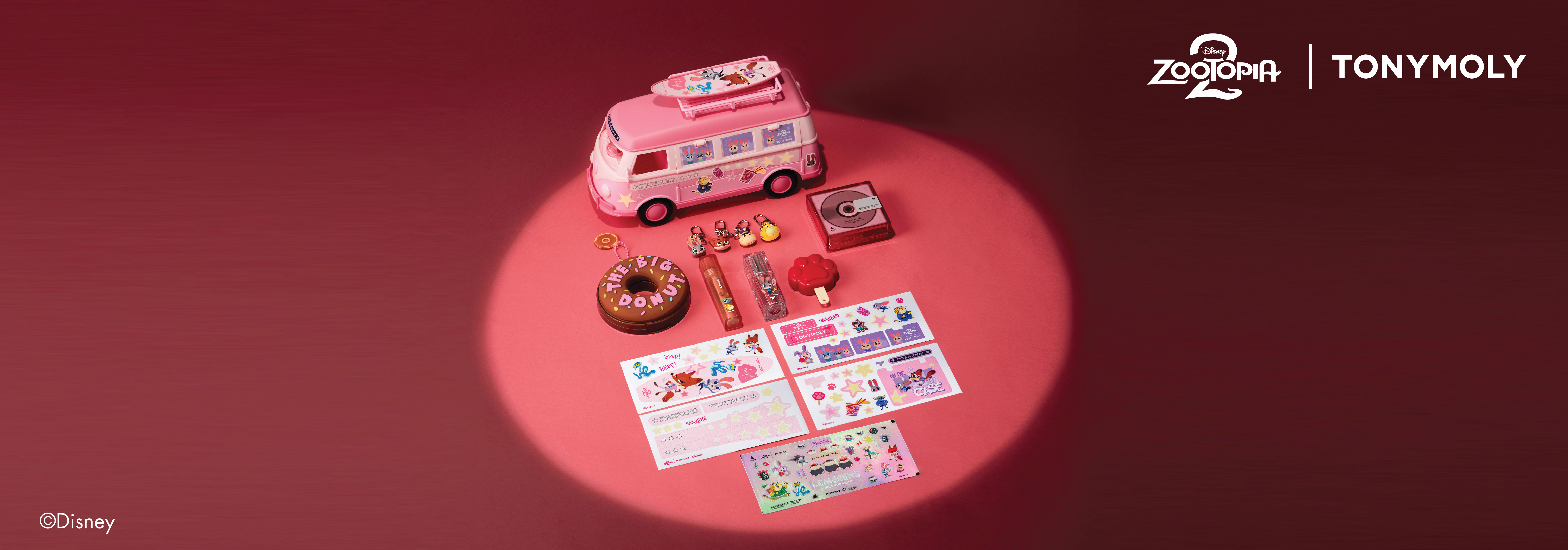 トニーモリー　完売品　ズートピア2 公式コラボ　メイクアップコフレセット jpg