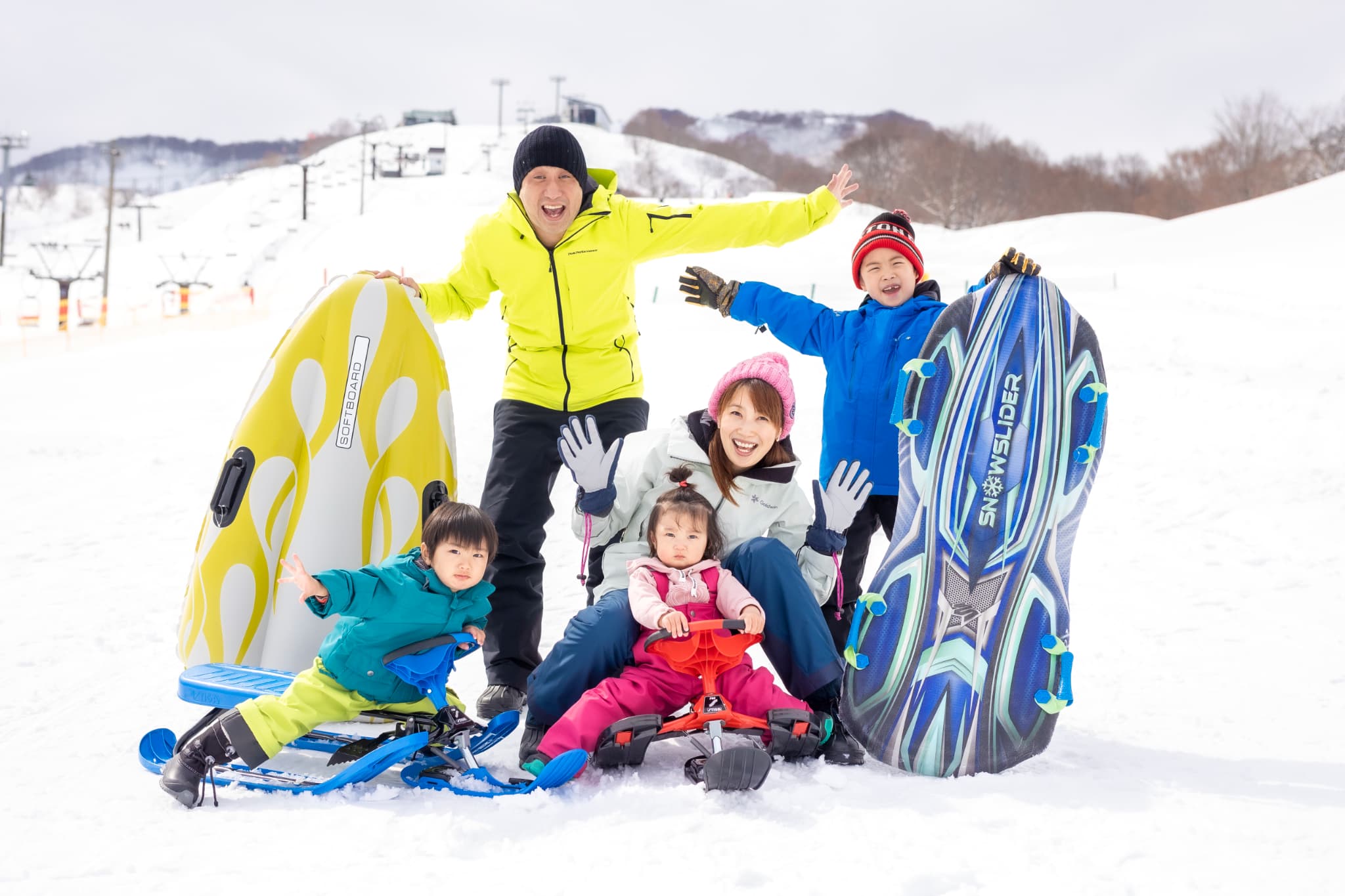 石打丸山スキー場 ファミリーセット券｜レンタル割引特典付 - KKday
