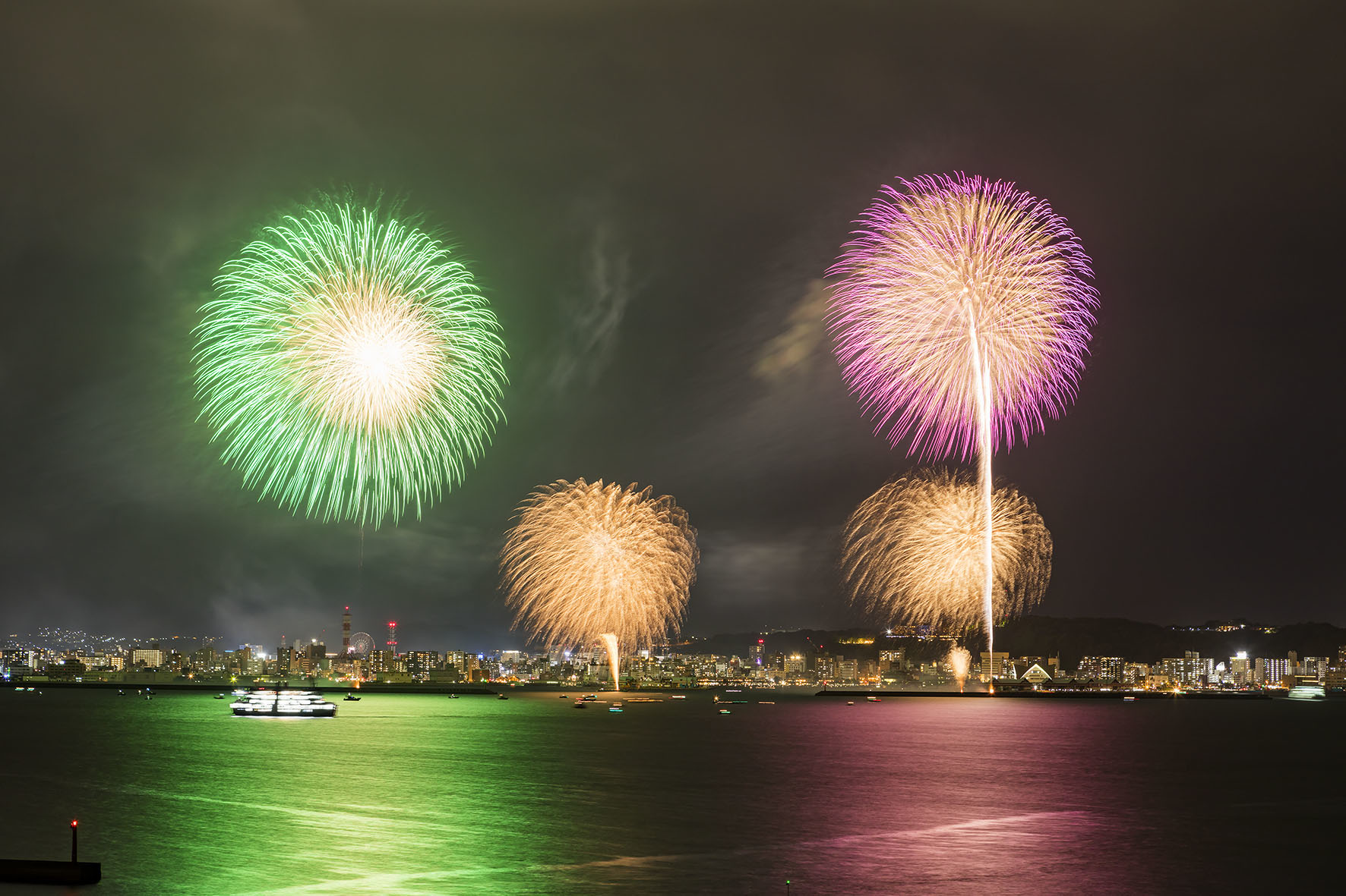 鹿児島花火ナイトクルーズ｜錦江湾 夏の夜 2026 - KKday