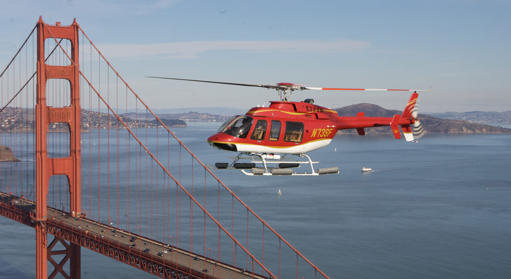【【舊金山遨遊天際】舊金山市區巴士遊覽＋直昇機空中導覽