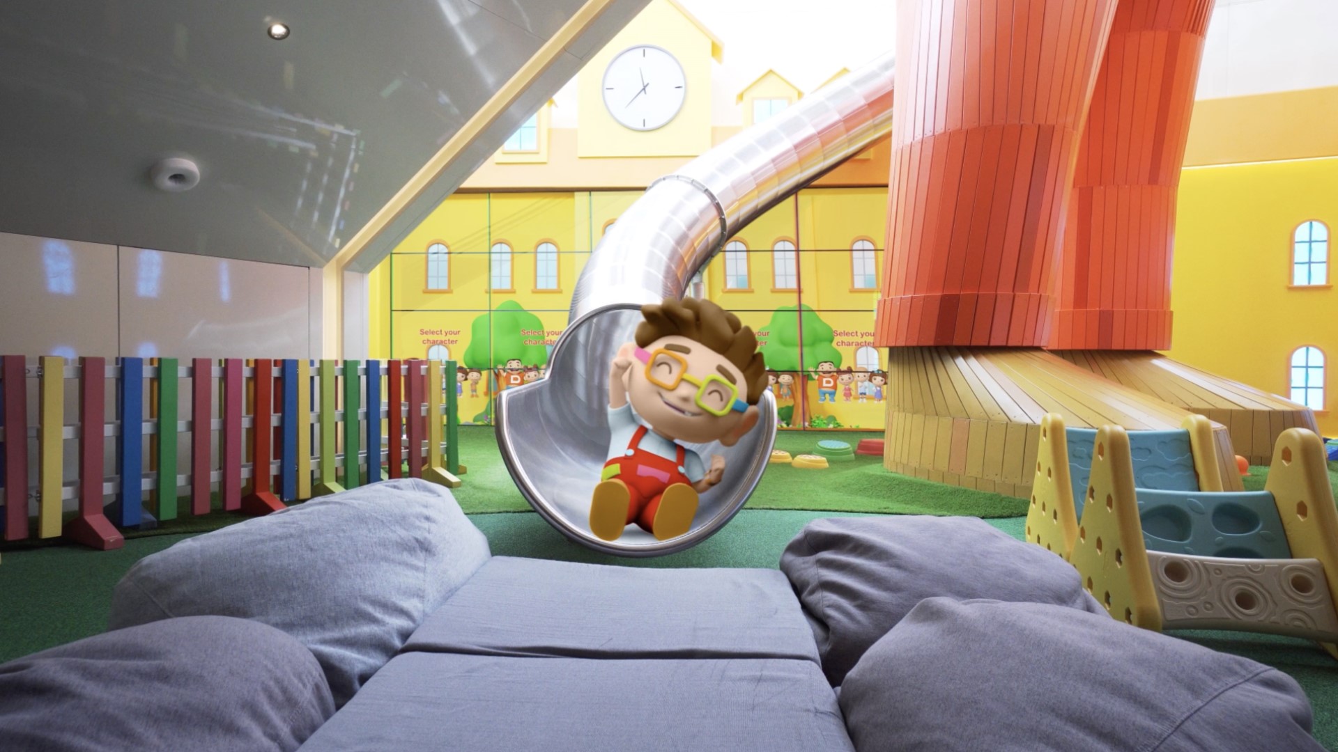 必玩K11 MUSEA滑梯】Donut Playhouse巨型室內滑梯遊樂場- KKday