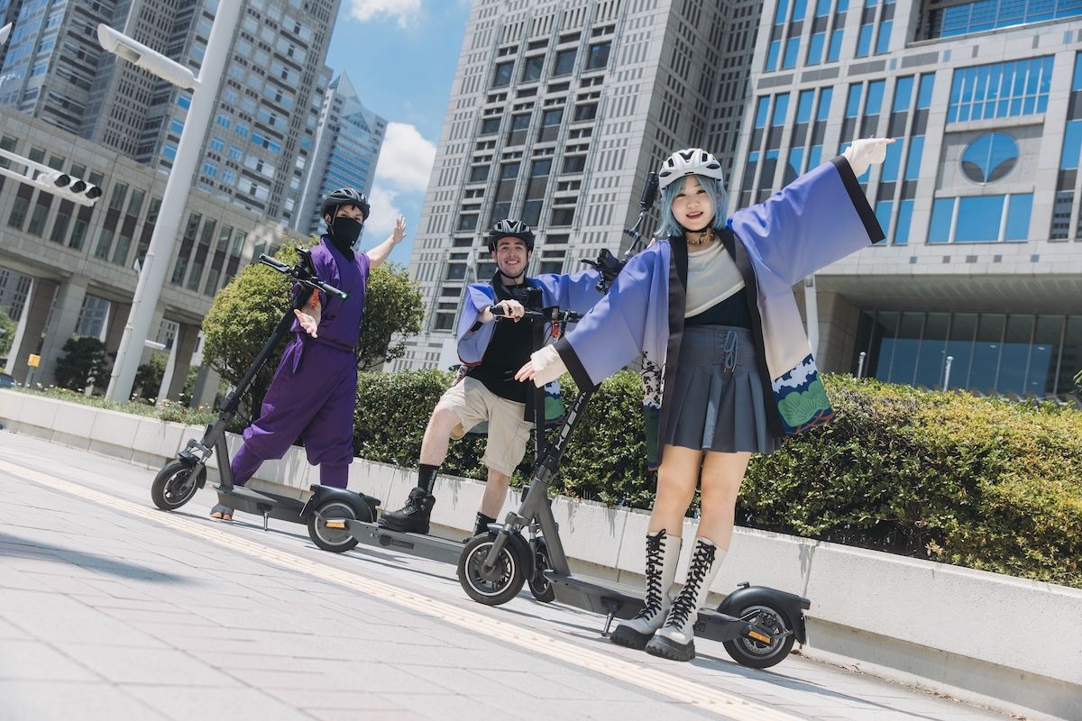 NINJA GO RIDE: Ninja Electric Skateboard Tour in Tokyo - KKday