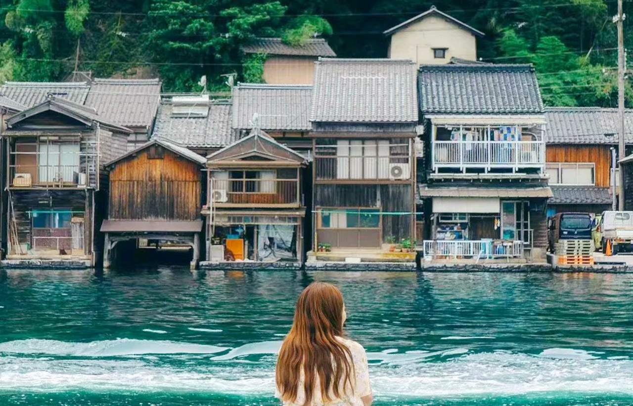 1点物 face oka ×shinkownsuke undworldtour One-day trip to Ine Funaya, Amanohashidate, and Miyama Gassho