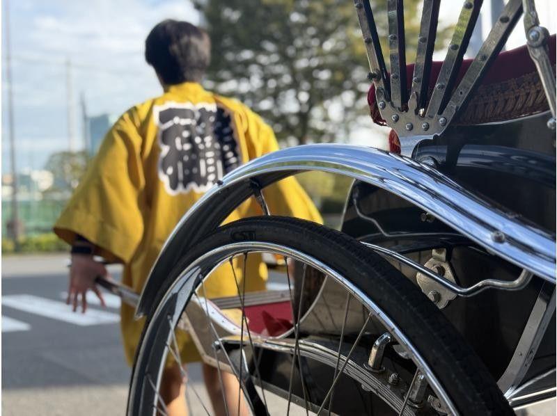 東京・浅草・観光人力車】30分コース☆福ろう屋10周年記念割引☆俥夫と