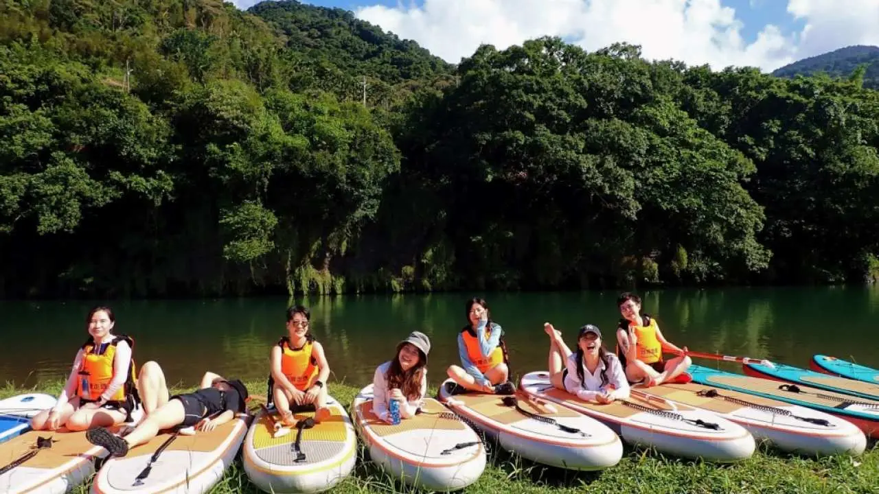 New Taipei City Water Sports | Pinglin Beishi Creek SUP Stand Up Paddle