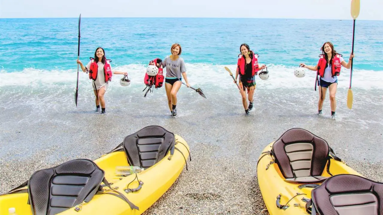 [Early Bird Discount] Hualien, Taiwan | Recommended water activities | Qingshui Cliff Canoe Experience