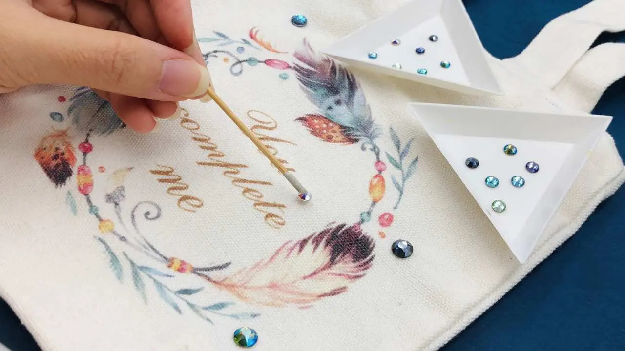 Taipei Zhongshan | DIY handmade experience | hot diamond pattern canvas bag & coin purse (including English initials) per person