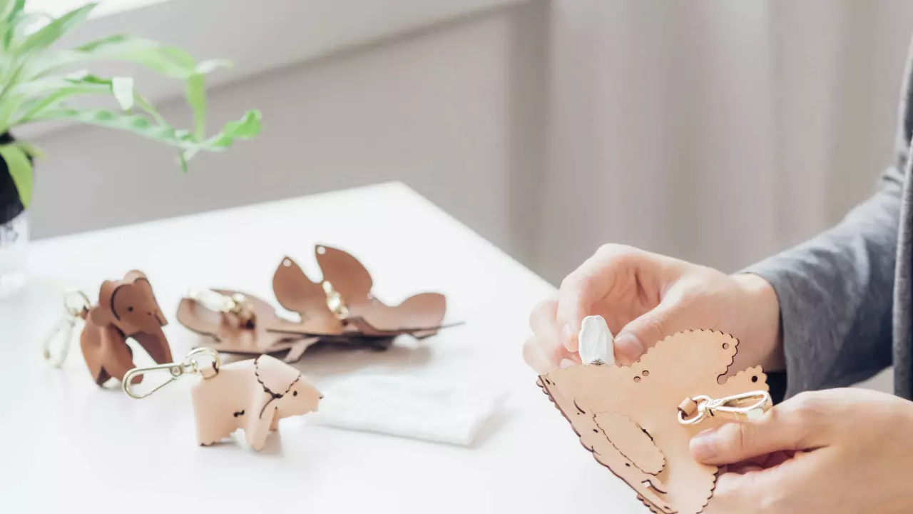 Taipei DIY leather experience | Shekinah handmade leather experience for petty bourgeoisie