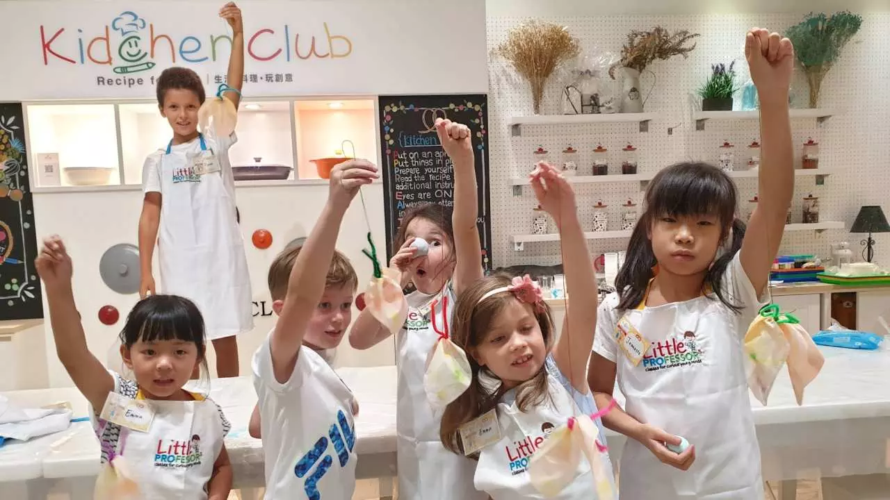 Taipei | [English STEAM Handmade DIY] [6-9 years old] Steam Science LITTLE SCIENTIST Little Scientist | Kidchen Club Xinyi Store Parent-child English Baking Classroom
