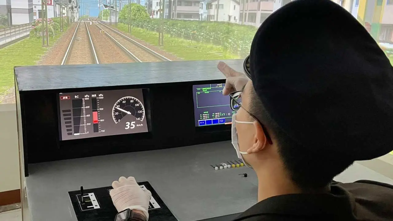 Taipei Tianmu | RBF | Simulated railway experience tram driving and train MRT