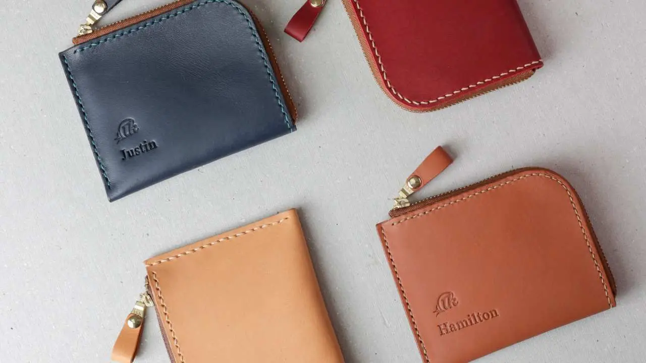 [50% off for 2 people traveling together] Taipei Dadaocheng | Taco handmade leather carving | L-shaped zipper wallet hand-making experience | One person only
