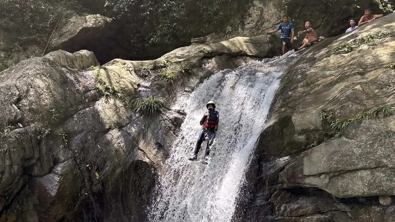 Yilan Nan'ao | Nashan Na Valley Jinyue Waterfall Trace the River