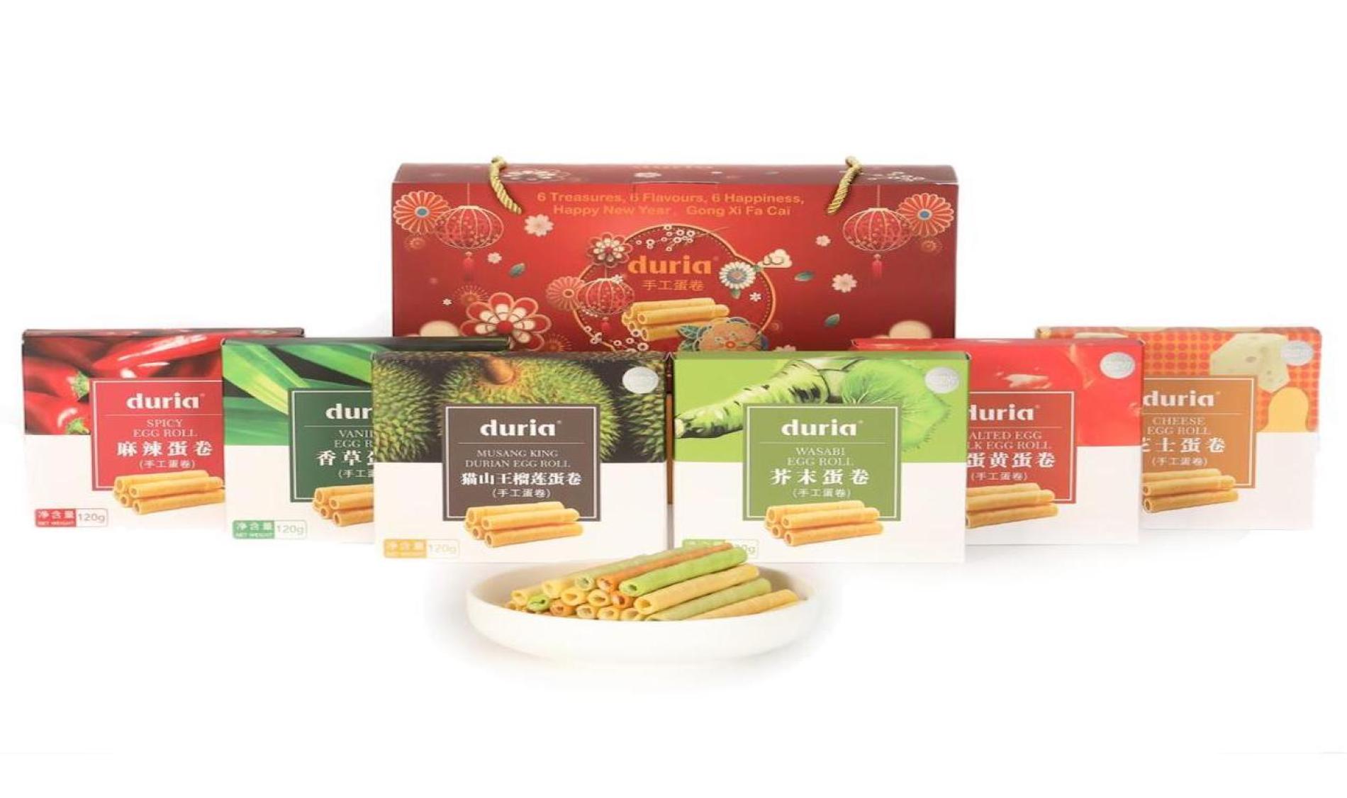 Cny Flash Sale Duria Six Happiness Egg Rolls Malaysia Kkday