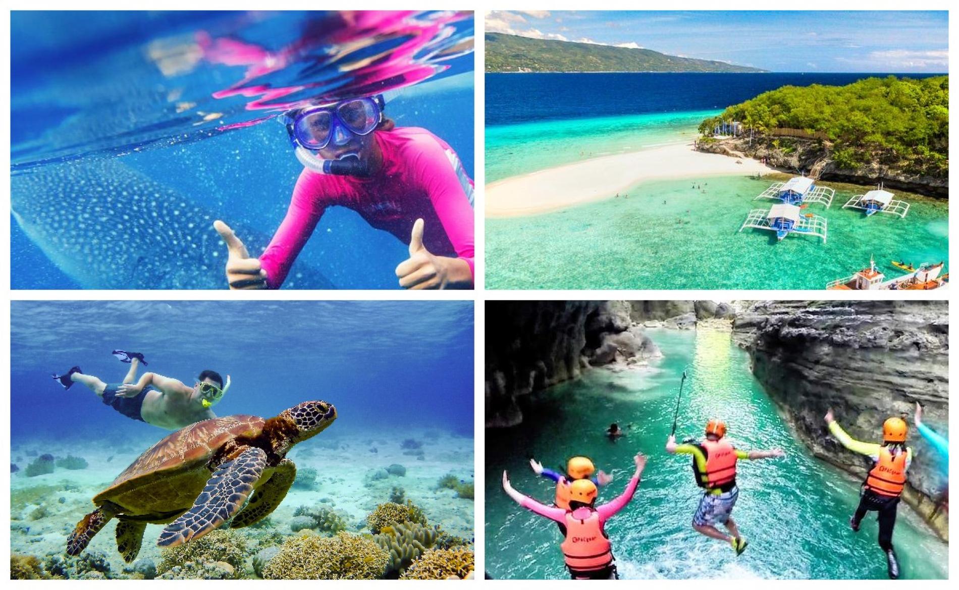 KKday Exclusive] 2-Day Cebu & Oslob Highlights Tour: Shark Swimming, Island Hopping, Canyoneering | Philippines - KKday