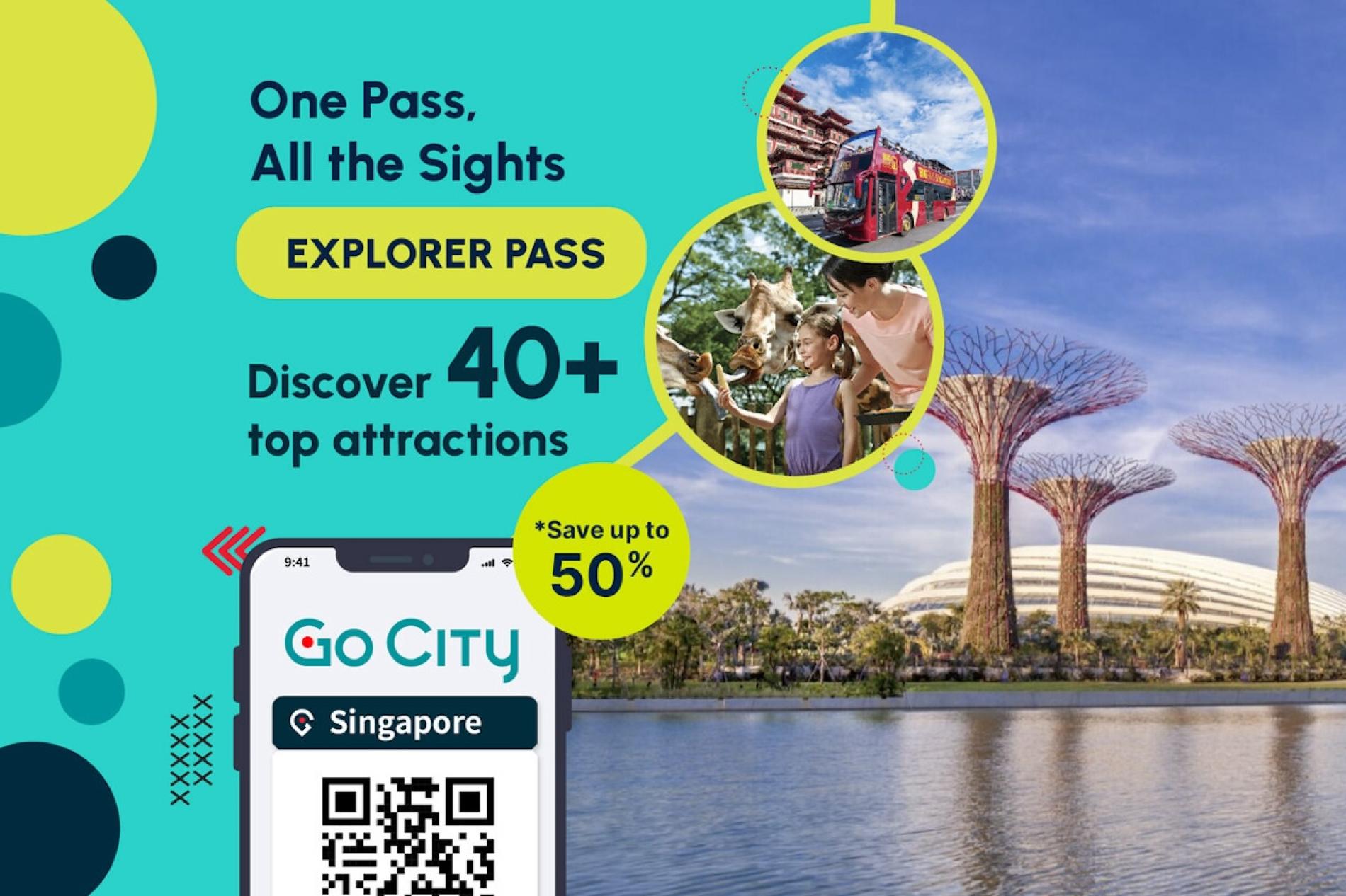 Go City: Singapore Explorer Pass (Includes entry to Gardens by The Bay and  Singapore Zoo) - KKday