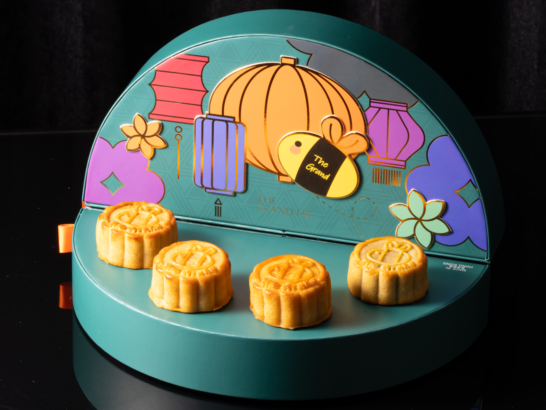 グランド香港月餅ギフトボックス | ミニカ​​スタード月餅 | ミニ15年