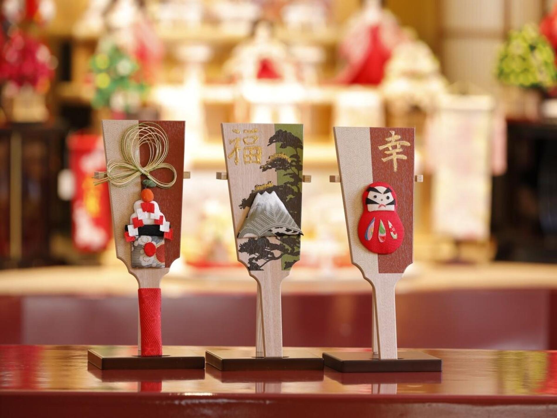 静岡｜人形の宮秀静岡店】羽子板作り体験プログラム（3種類から1つ選択