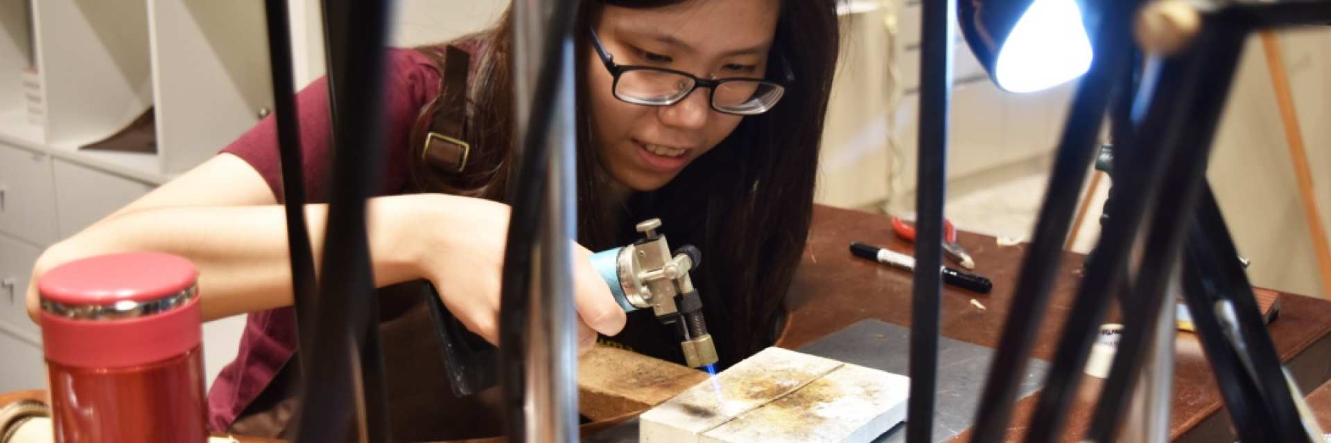  【手作り金属工芸体験】台北迪化街シルバーアクセサリー手作り教室 