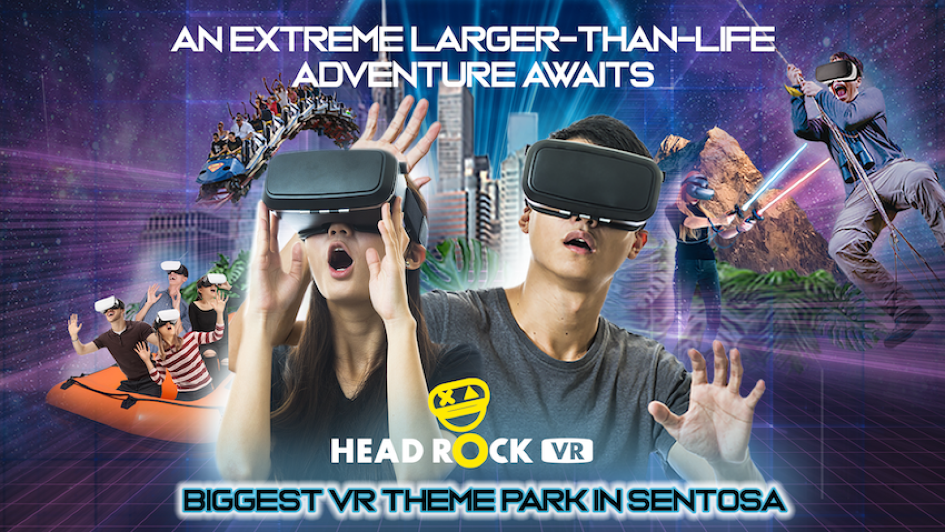  【聖淘沙新玩法】新加坡 HeadRock VR 虛擬實境主題體驗館 