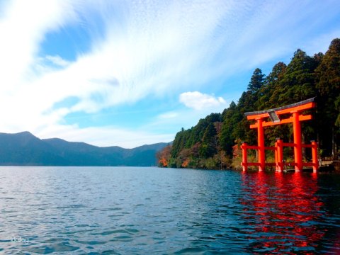 Hakone Day Tour from Tokyo: Hakone Shrine, Owakudani, Lake Kawaguchi | Japan
