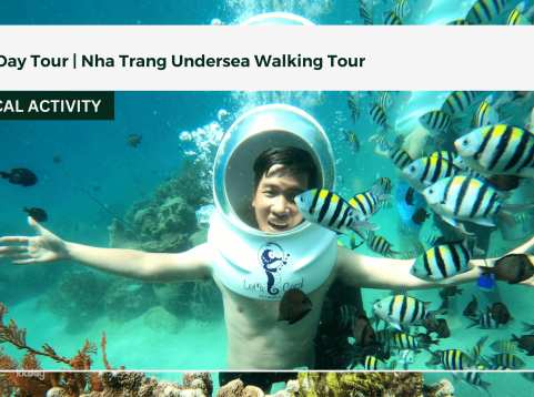 Half Day Tour | Nha Trang Undersea Walking Tour