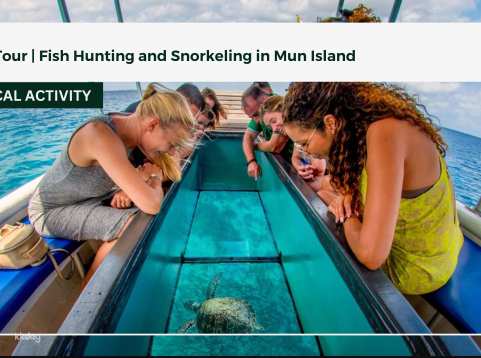 Day Tour | Fish Hunting and Snorkeling in Mun Island