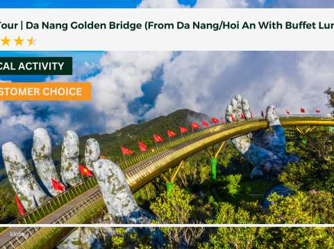 Day Tour | Da Nang Golden Bridge (From Da Nang/Hoi An With Buffet Lunch)