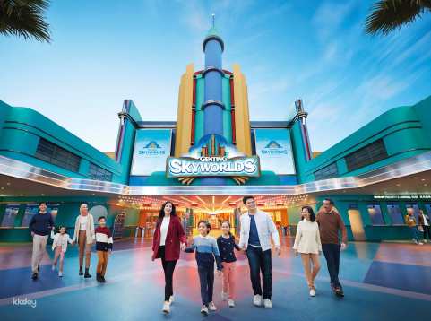 Genting SkyWorlds Theme Park Day Pass Ticket| Malaysia