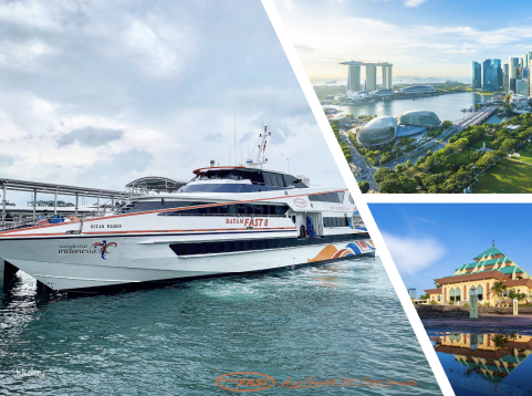 Batam Fast Ferry: One-Way or Round-Trip from Singapore (HarbourFront Terminal Departure)