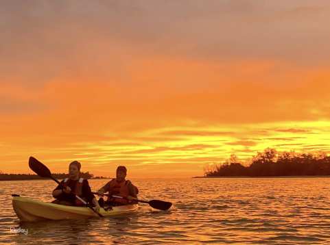 Sunrise/ Sunset Kayaking Experience at Tuaran Aru Bay | Kota Kinabalu, Malaysia